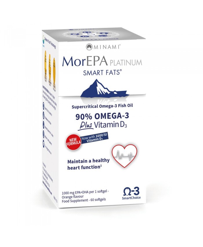 Minami MorEPA Platinum 60 μαλακές κάψουλες